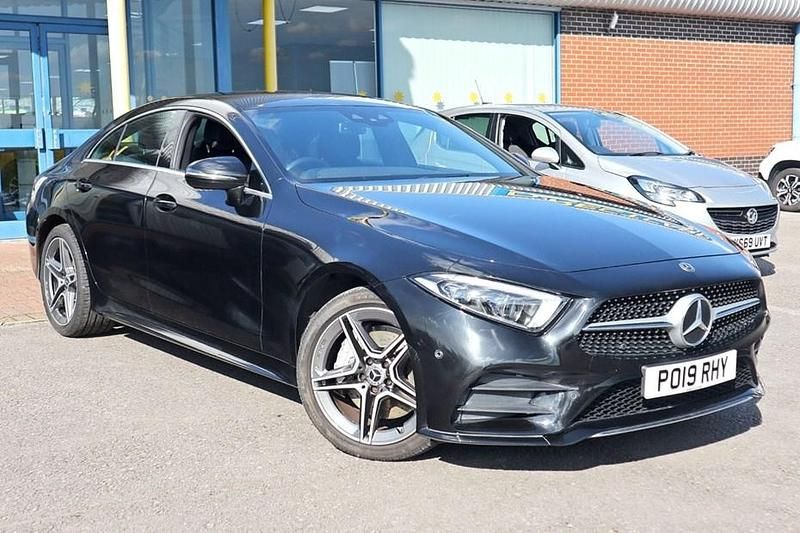 Used Mercedes CLS350 AMG line 286 HP (210 kW) 2019 Black Coupe