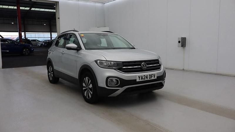 Silver Used 2024 VW T-Cross S SUV | £17,799 (Fair price) - Image 1/2