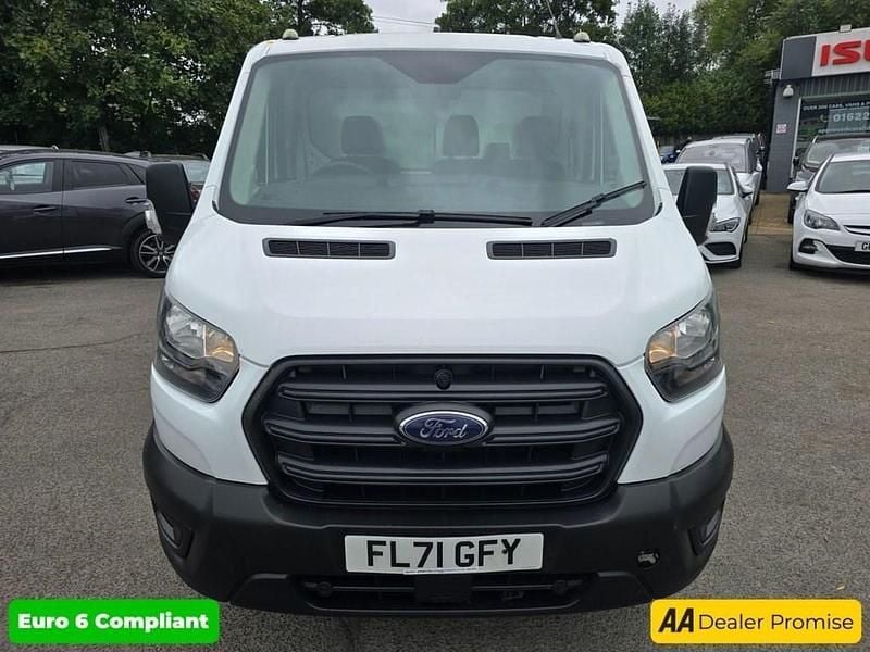 Used Ford Transit 130 HP (95 kW) 2021 White Cabriolet