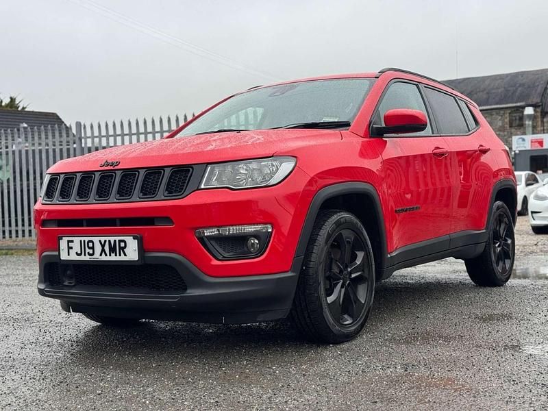 Used Jeep Compass Night Eagle 140 HP (102 kW) 2019 Red SUV