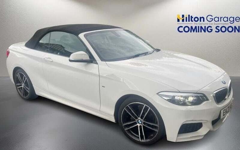 White Used 2021 BMW 218 M Sport Cabriolet | £18,750 (Fair price) - Image 1/1