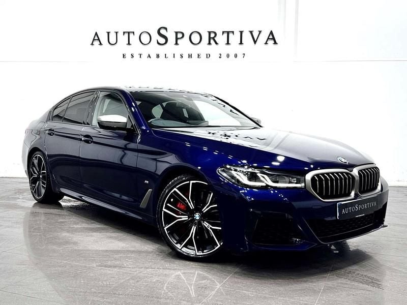 Blue Used 2021 BMW M550 Basis Sedan | £42,990 (Fair price) - Image 1/4