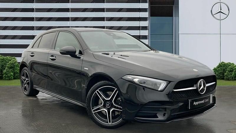 Black Used 2021 Mercedes A250 AMG Line Premium Plus Hatchback | £21,896 (A bit pricey) - Image 1/3
