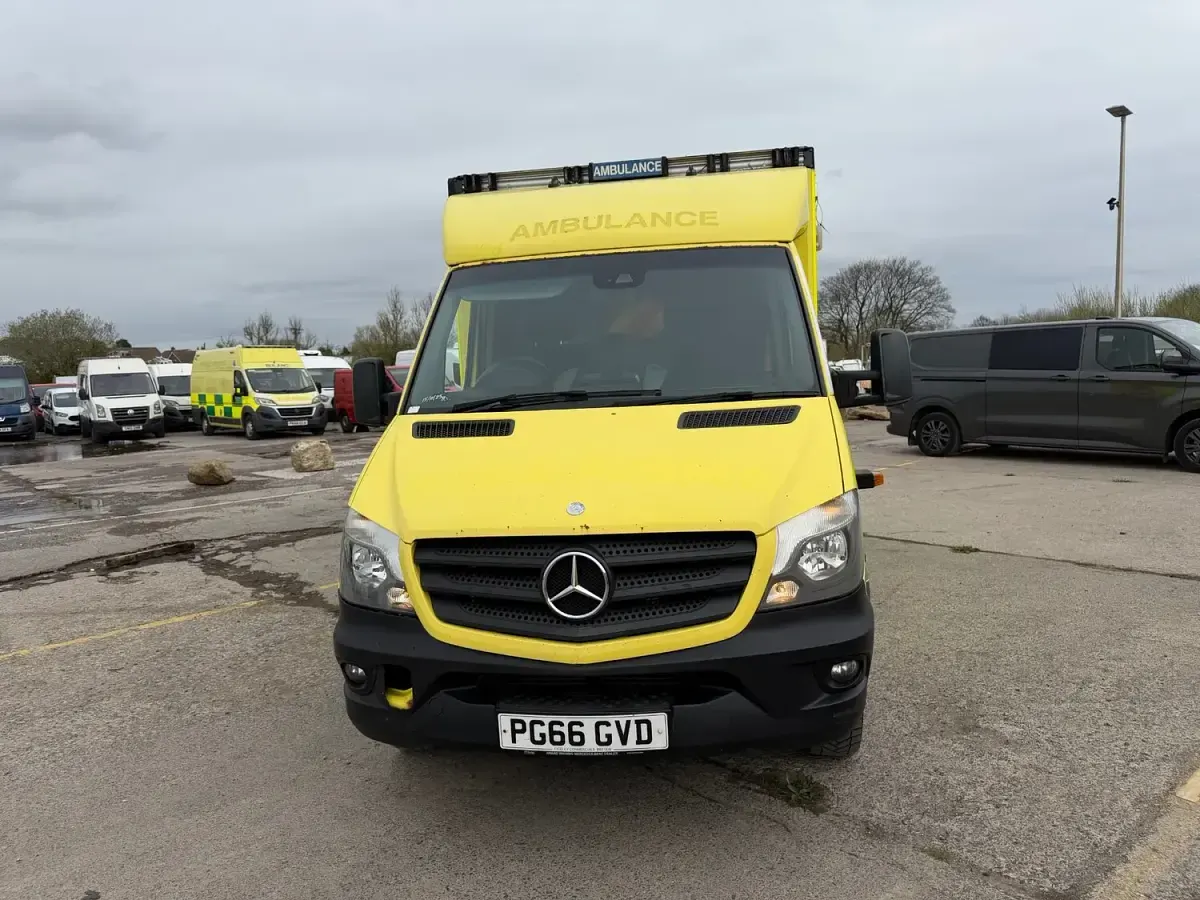 Used Mercedes Sprinter 2017 Yellow Van