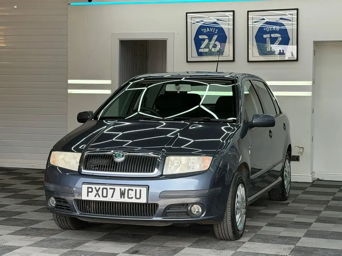Used Skoda Fabia Ambiente 75 HP (55 kW) 2007 Grey Hatchback