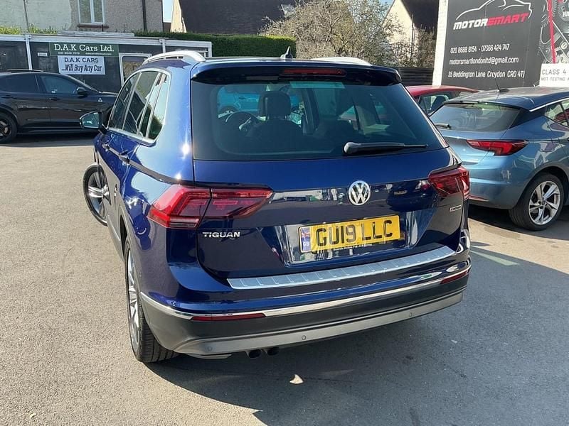 Used VW Tiguan SEL 2019 Blue SUV