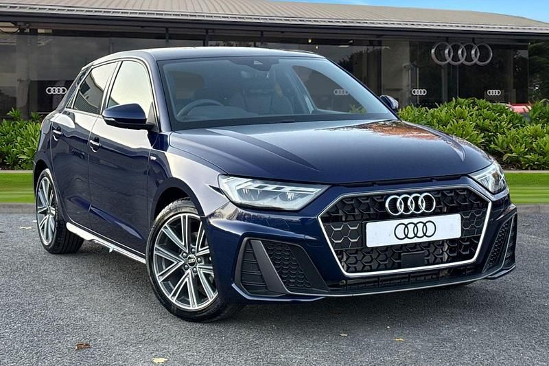 New Audi A1 Sportback S-Line 110 HP (80 kW) 2025 Blue Hatchback