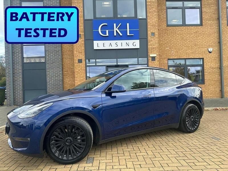 Blue Used 2022 Tesla Model Y SUV | £26,490 (Fair price) - Image 1/4