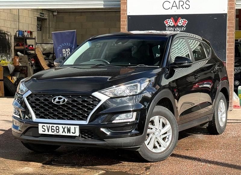 Used Hyundai Tucson 132 HP (97 kW) 2018 Black SUV