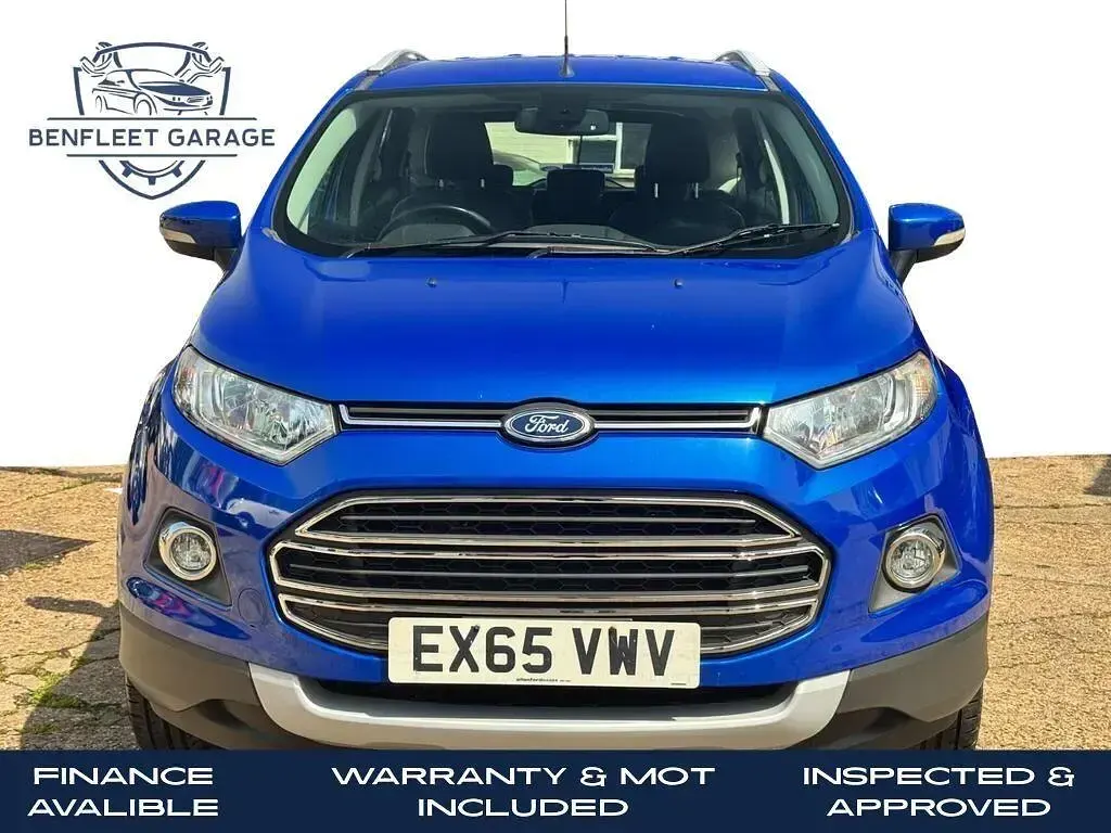Used Ford Ecosport Titanium 2015 Blue SUV