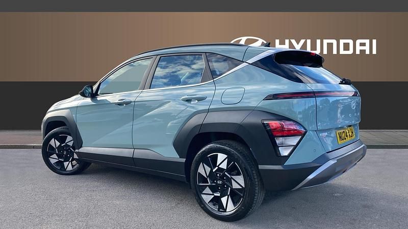 Used Hyundai Kona Advanced 141 HP (103 kW) 2024 Green SUV
