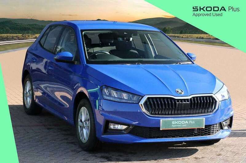 Blue Used 2023 Skoda Fabia Comfort Hatchback | £13,495 (Good price) - Image 1/4
