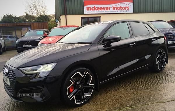 Used Audi A3 2021 Black Hatchback