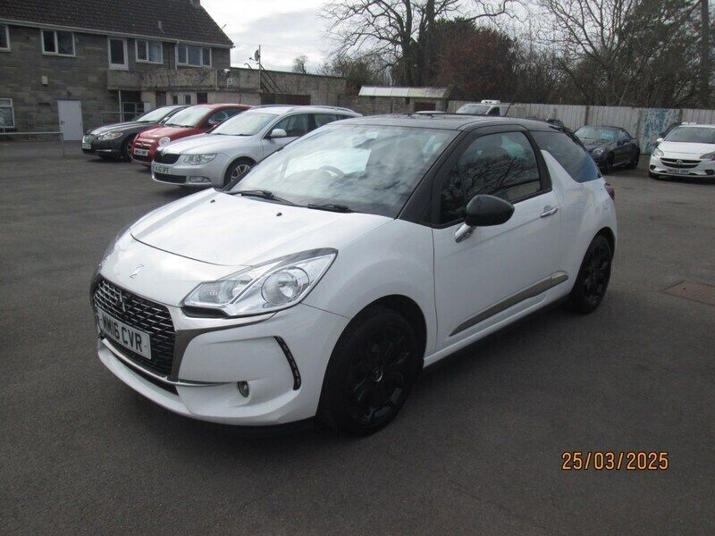 White Used 2016 DS Automobiles DS3 Elegance Hatchback | £4,999 (Fair price) - Image 1/4