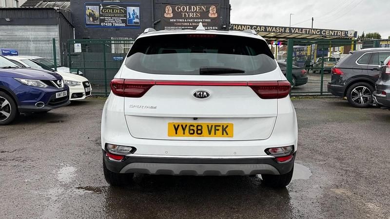 Used Kia Sportage 130 HP (95 kW) 2018 White SUV