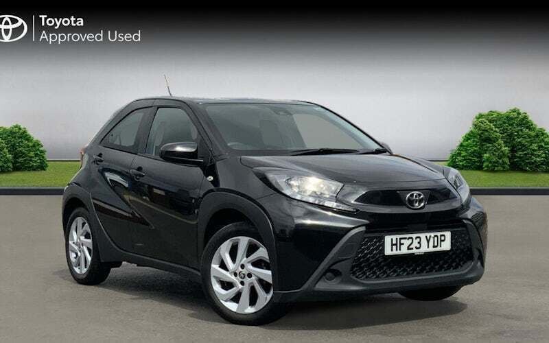Eclipse black Used 2023 Toyota Aygo PURE Hatchback | £13,334 (Fair price) - Image 1/4