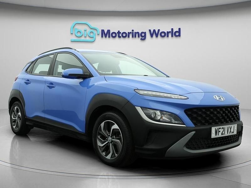 Blue Used 2021 Hyundai Kona SE SUV | £14,100 (Good price) - Image 1/4
