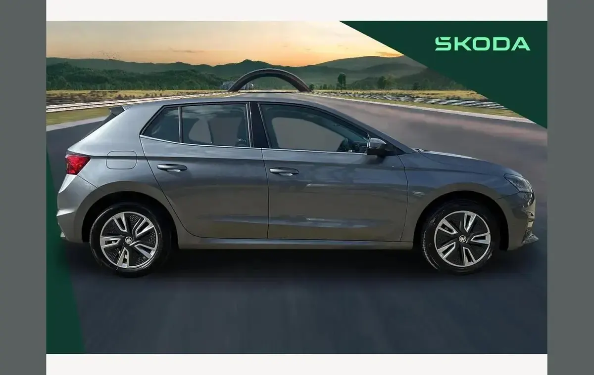 Used Skoda Fabia SE L 110 HP (80 kW) 2022 Grey Hatchback