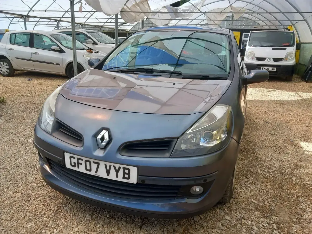 Used Renault Clio II Dynamique 2007 Blue Hatchback