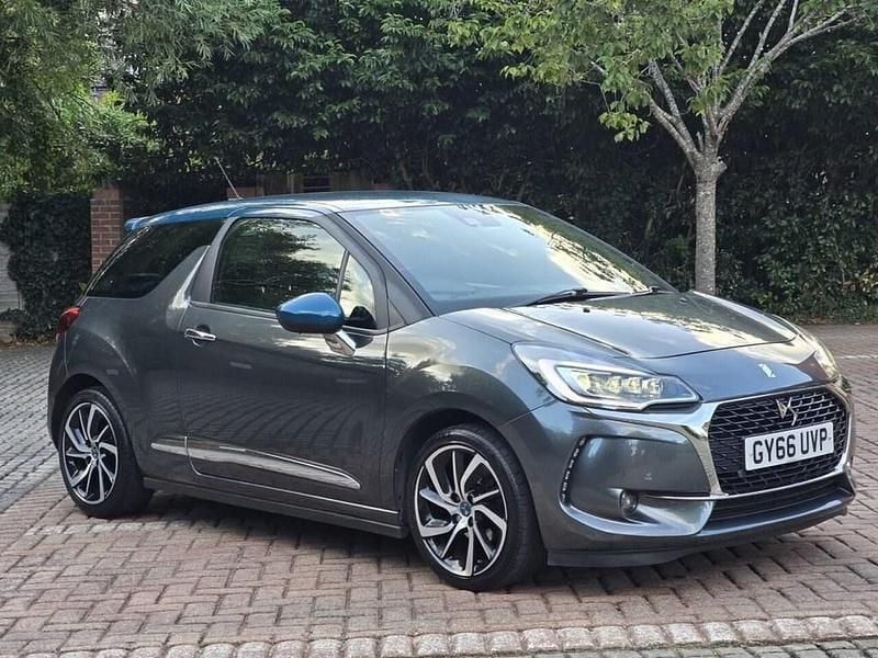Grey Used 2017 DS Automobiles DS3 Prestige Hatchback | £4,495 (Good price) - Image 1/4