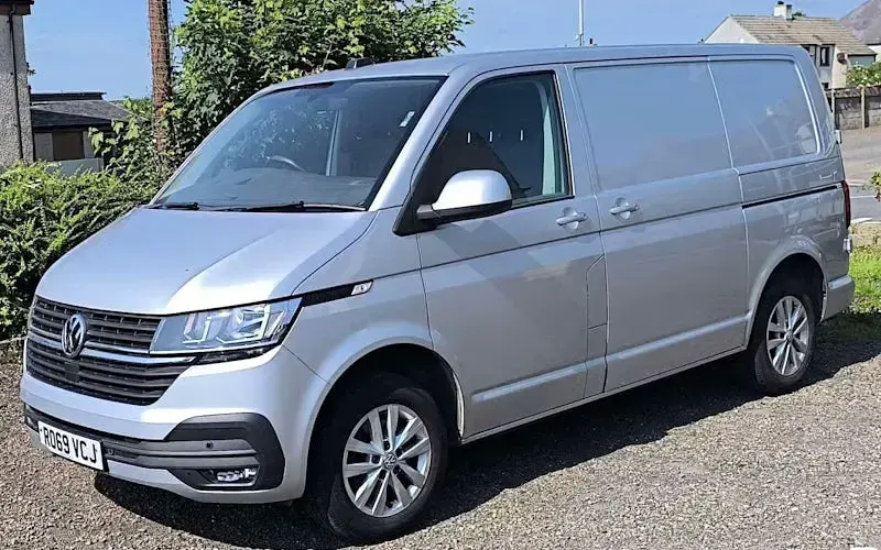 Used VW T6.1 Highline 110 HP (80 kW) 2020 Silver Van