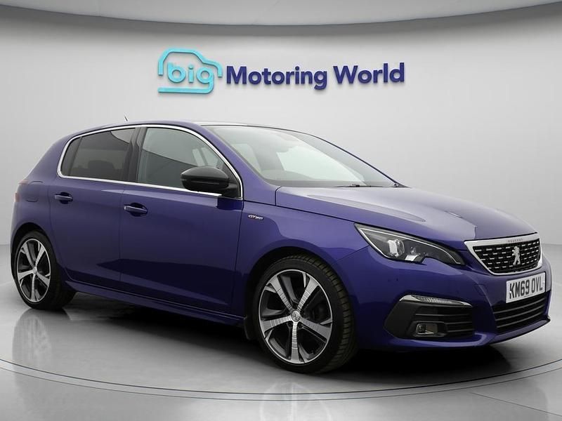 Blue Used 2019 Peugeot 308 GT-line Hatchback | £10,700 (Fair price) - Image 1/4