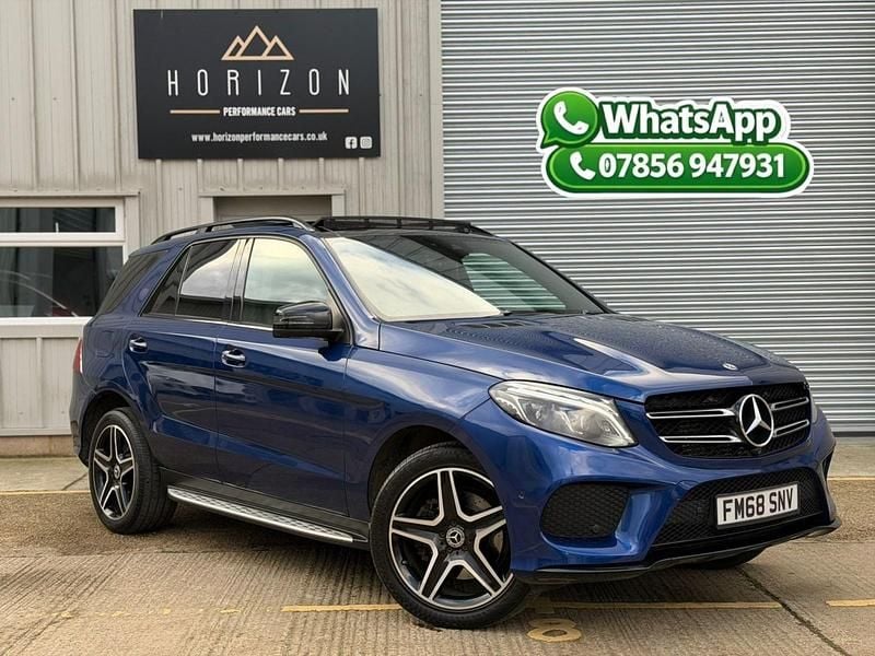 Blue Used 2018 Mercedes GLE350 AMG Estate | £24,495 (Fair price) - Image 1/3