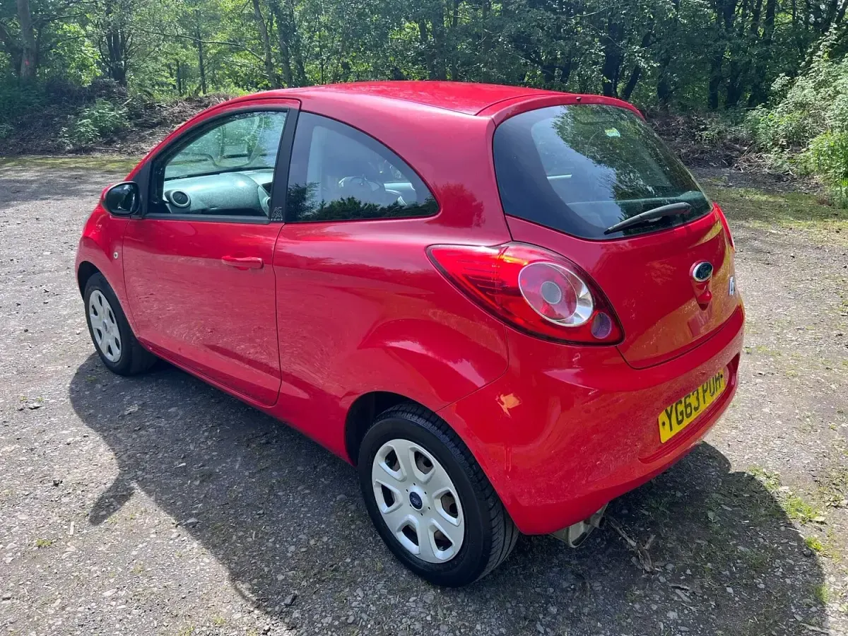 Used Ford Ka S 69 HP (50 kW) 2013 Red Hatchback