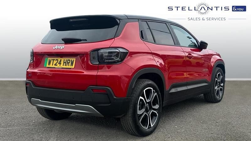 Used Jeep Avenger EV Summit 113 kW (154 HP) 2024 Red SUV