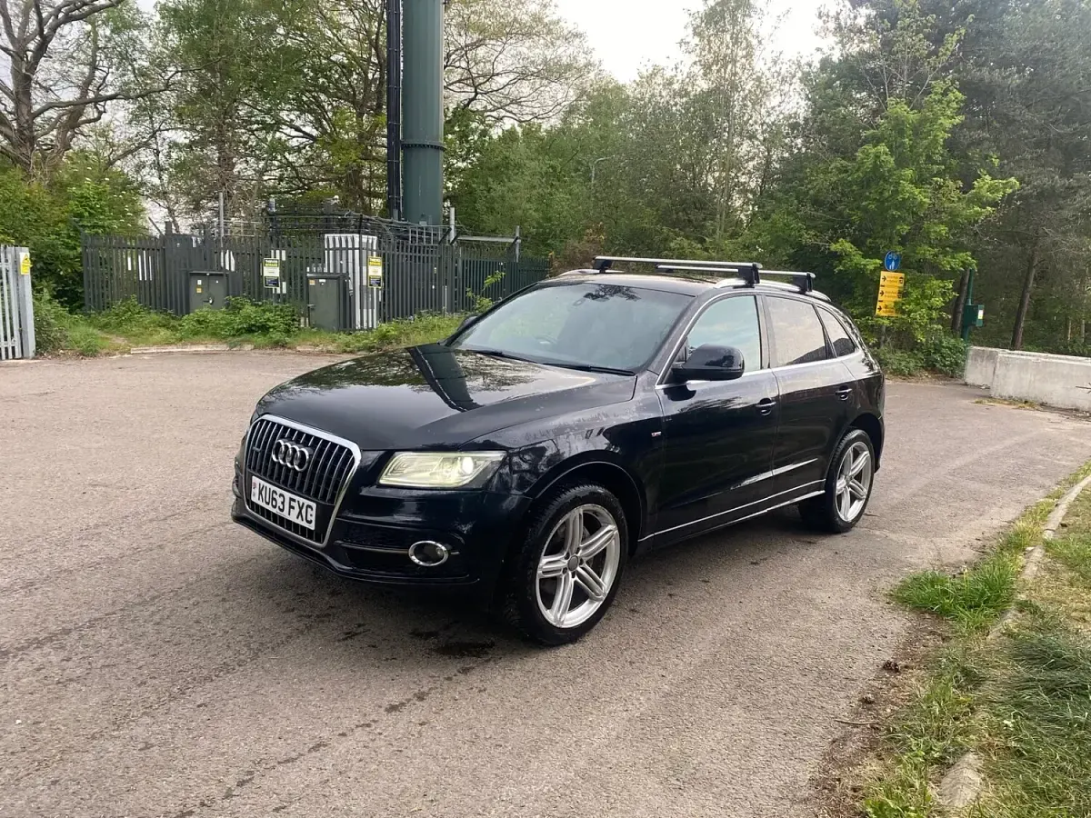 Used Audi Q5 S-line plus 180 HP (132 kW) 2013 Black SUV