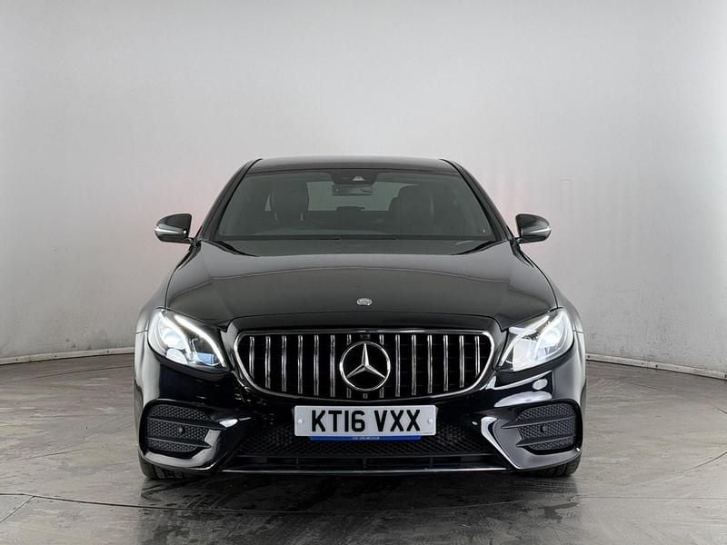 Used Mercedes E220 AMG line 2016 Black Sedan