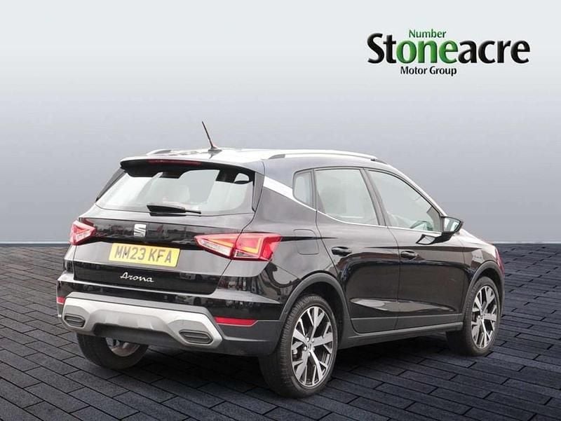 Used Seat Arona Xperience Lux 110 HP (80 kW) 2023 Black SUV