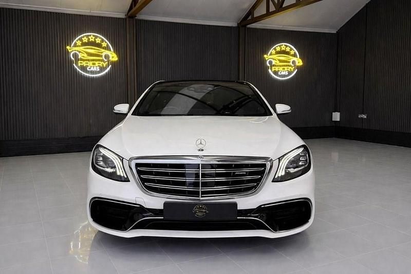 Used Mercedes S63L AMG Executive 612 HP (450 kW) 2019 White Sedan