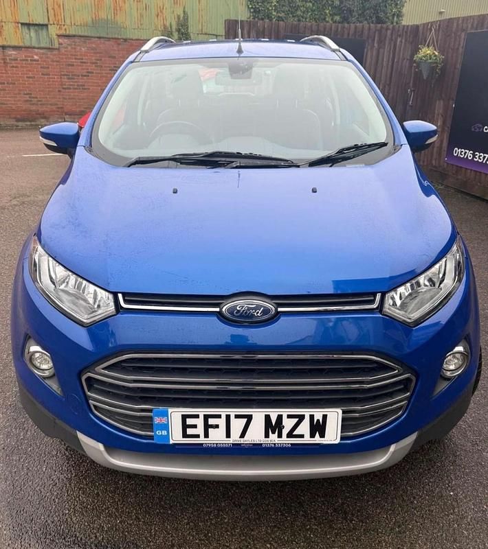 Used Ford Ecosport Titanium 2017 Blue SUV