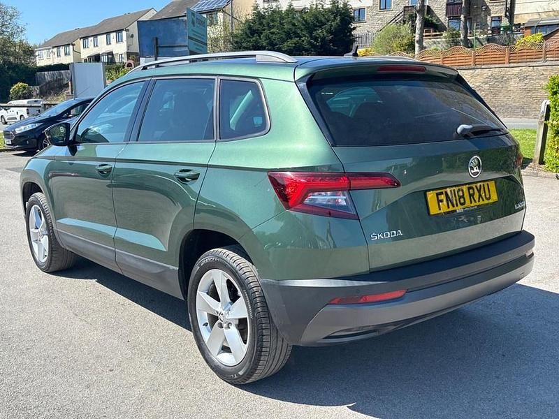 Used Skoda Karoq SE 150 HP (110 kW) 2018 Green SUV