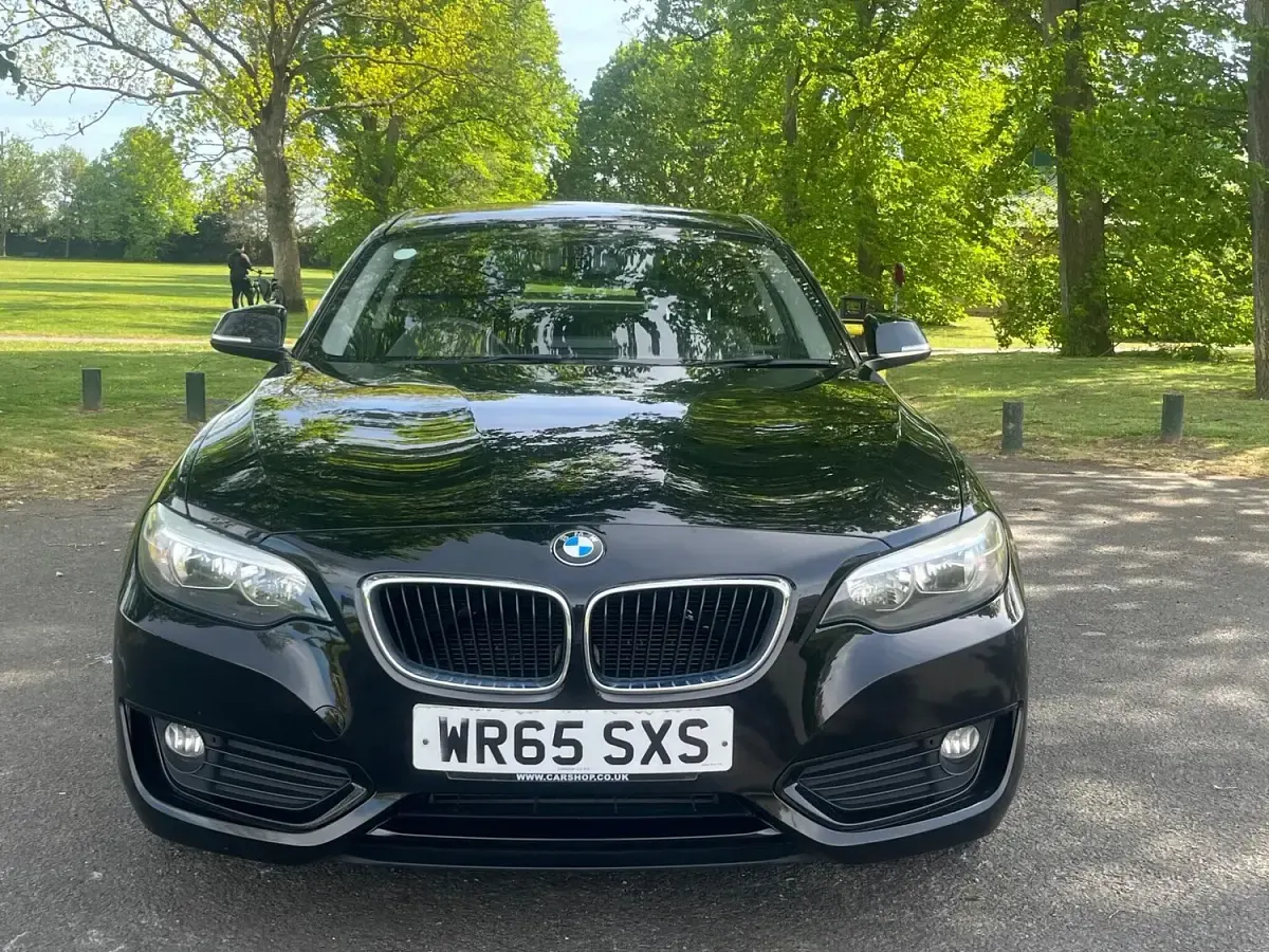 Used BMW 218 Comfort Edition 2015 Black Coupe