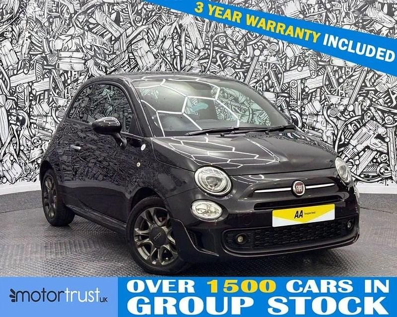 Used Fiat 500 S 70 HP (51 kW) 2022 Black Hatchback