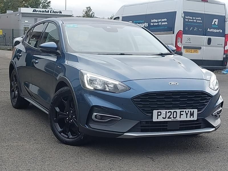 Blue Used 2020 Ford Focus Active X Hatchback | £13,698 (Fair price) - Image 1/4