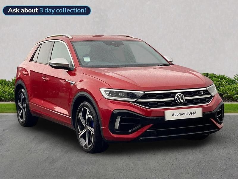 Red Used 2023 VW T-Roc R SUV | £27,861 (Good price) - Image 1/2