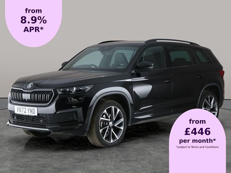 Black Used 2023 Skoda Kodiaq SportLine SUV | £28,620 (Fair price) - Image 1/2