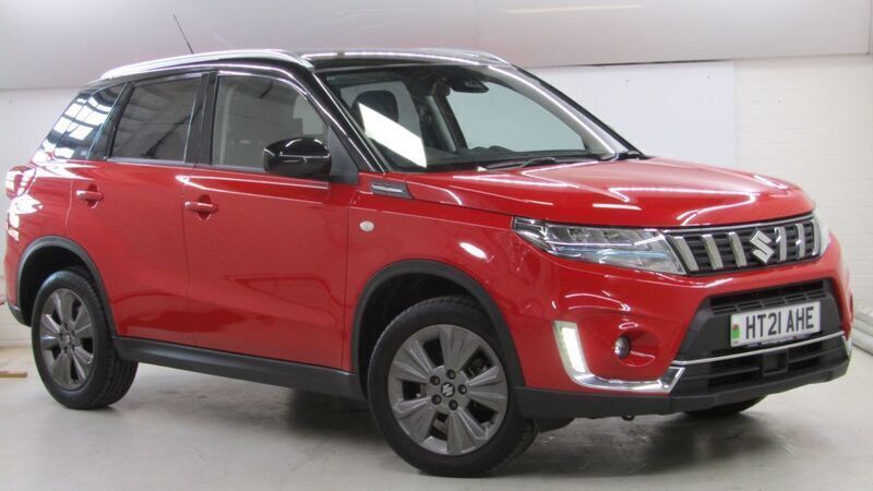 Red Used 2021 Suzuki Vitara SZ-T SUV | £15,750 (A bit pricey) - Image 1/4