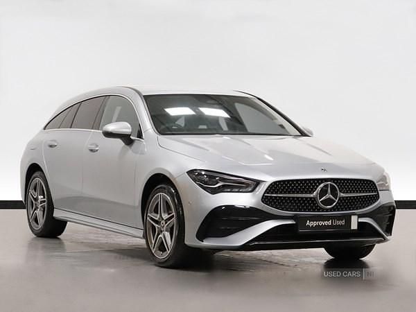 Silver Used 2024 Mercedes CLA250e Executive Sedan | £29,495 (A bit pricey) - Image 1/4