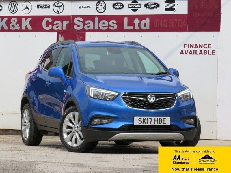 Blue Used 2017 Vauxhall Mokka X Elite SUV | £8,795 (Fair price) - Image 1/4