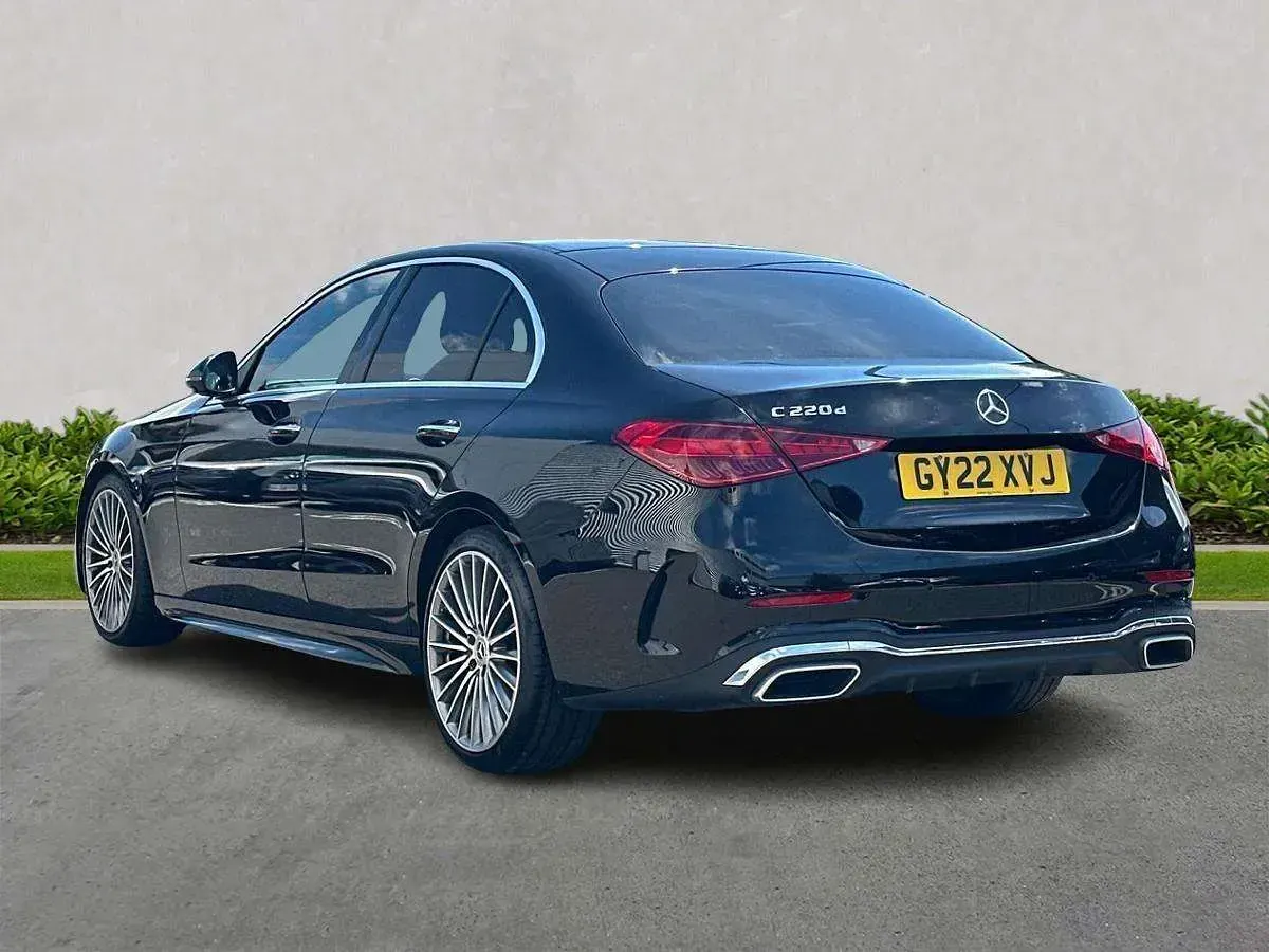 Used Mercedes C220 AMG Line Premium 2022 Black Sedan