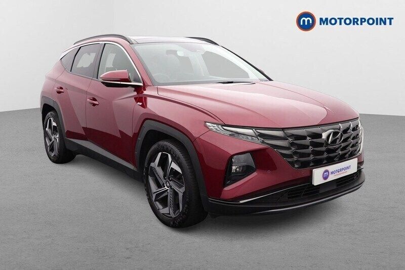 Red Used 2023 Hyundai Tucson Ultimate SUV | £24,899 (Expensive) - Image 1/4