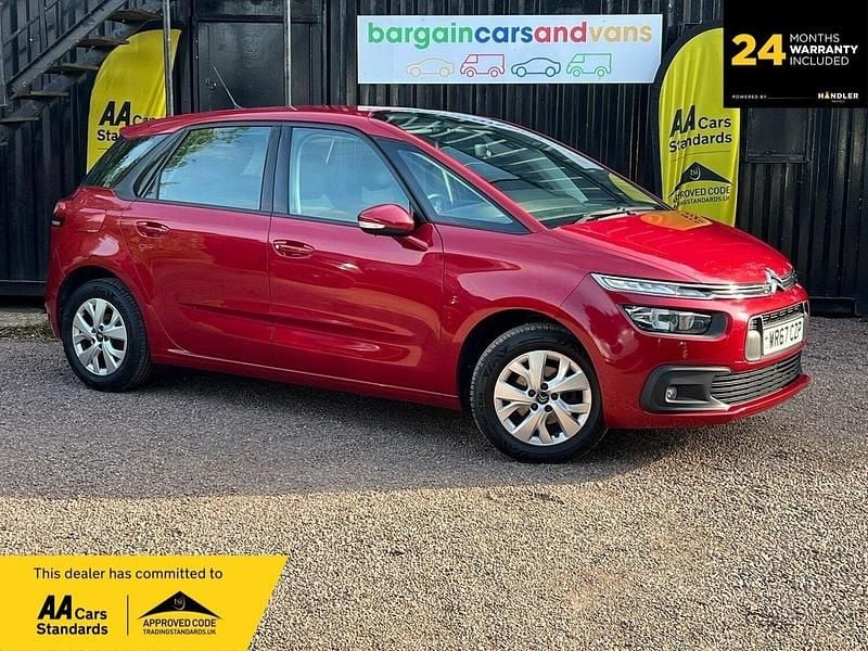 Red Used 2017 Citroën C4 Picasso Touch MPV | £4,995 (Good price) - Image 1/4