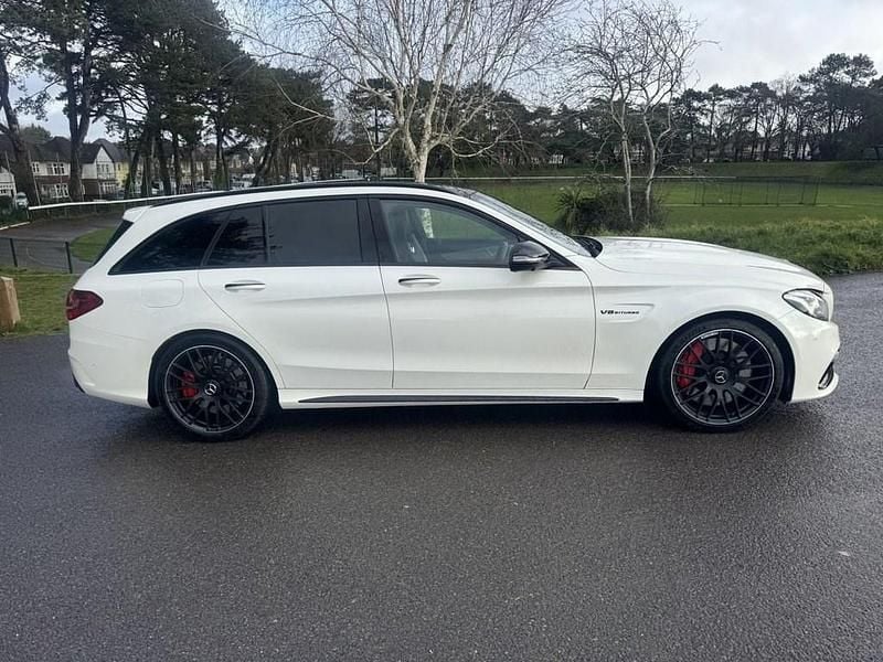 Used Mercedes C63 AMG Premium 2018 White Estate