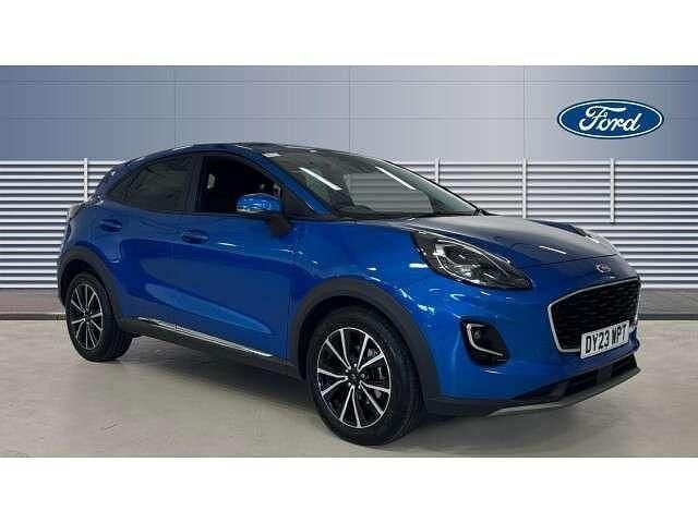 Blue Used 2023 Ford Puma Titanium SUV | £16,546 (Good price) - Image 1/4