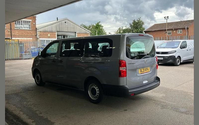 Used Vauxhall Vivaro Edition 120 HP (88 kW) 2021 Two coat metallic  quartz grey MPV