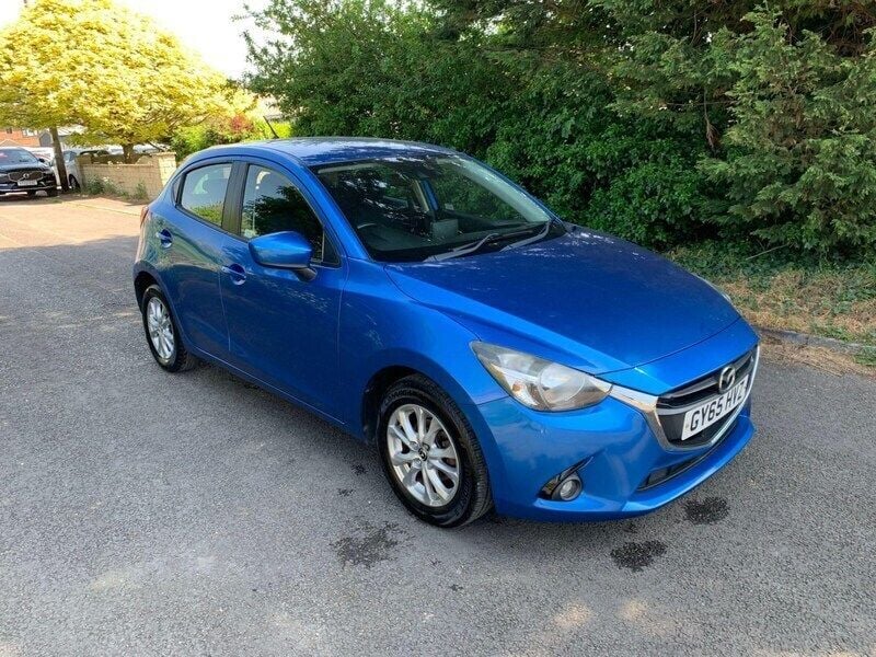 Blue Used 2015 Mazda 2 Hatchback | £5,008 (Fair price) - Image 1/4